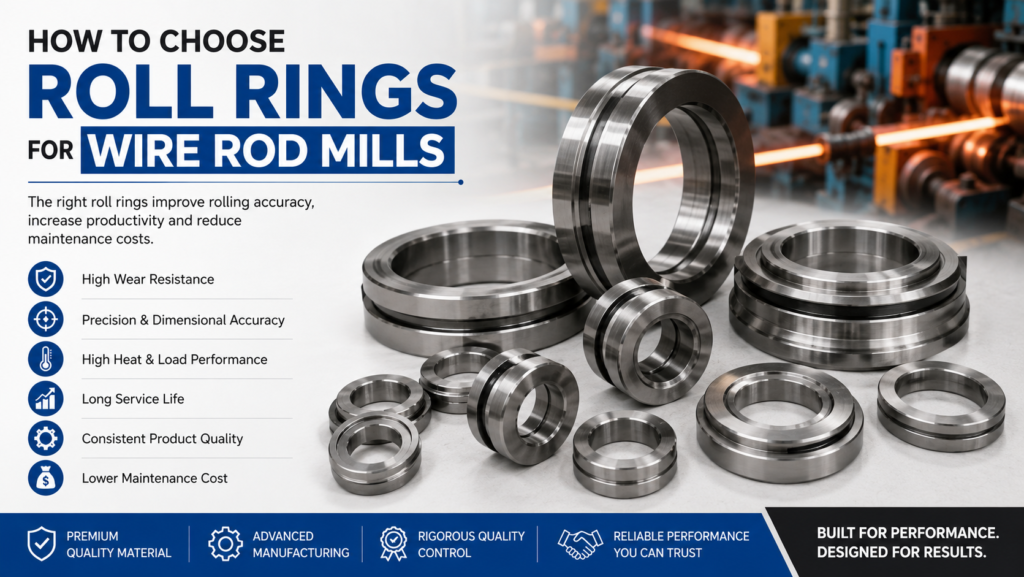 How to Choose Roll Rings for Wire Rod Mills